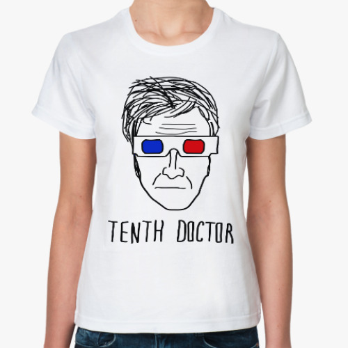 Классическая футболка Доктор Кто