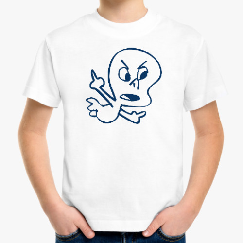 Детская футболка Приведение Каспер