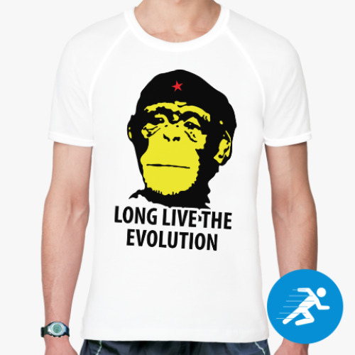 Спортивная футболка Long live the evolution
