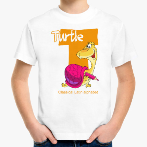 Детская футболка Буква T