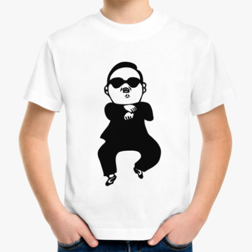 Детская футболка В стиле гангнам (gangnam)