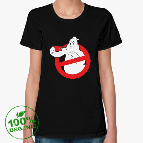 Женская футболка из органик-хлопка Ghost Busters Selfie