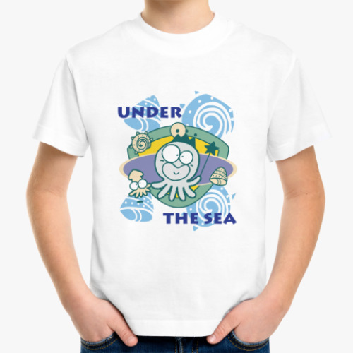 Детская футболка В море