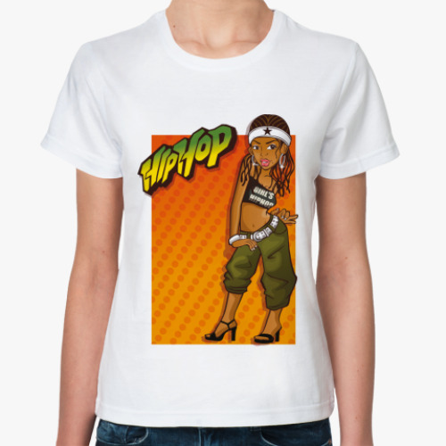 Классическая футболка  'Хип-хоп'