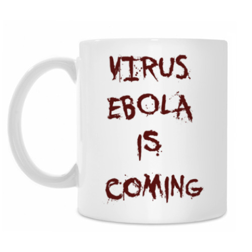 Кружка Virus Ebola is Coming
