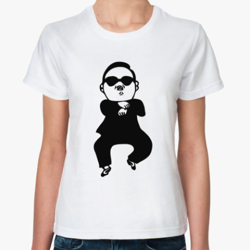 Классическая футболка В стиле гангнам (gangnam)