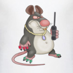 Мышь с мобилой