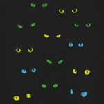 13 чёрных кошек в тёмноте