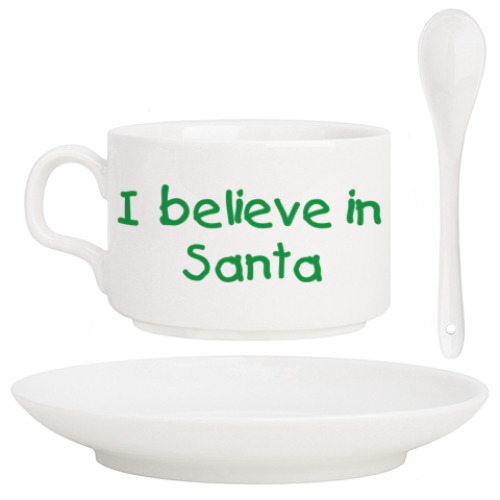 Кофейный набор I believe in Santa