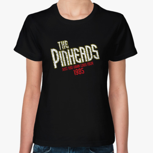 Женская футболка the pinheads