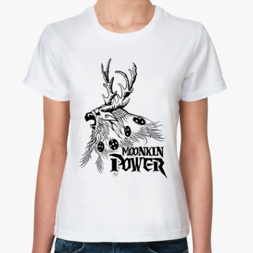 Классическая футболка Moonkin Power