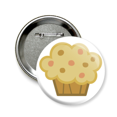 Значок 58мм Muffin