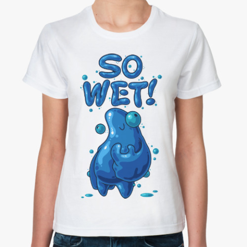 Классическая футболка Вода