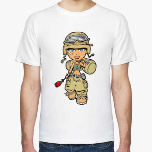 Футболка Military Girl