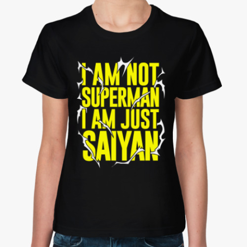 Женская футболка Супер Сайян (Жемчуг дракона)