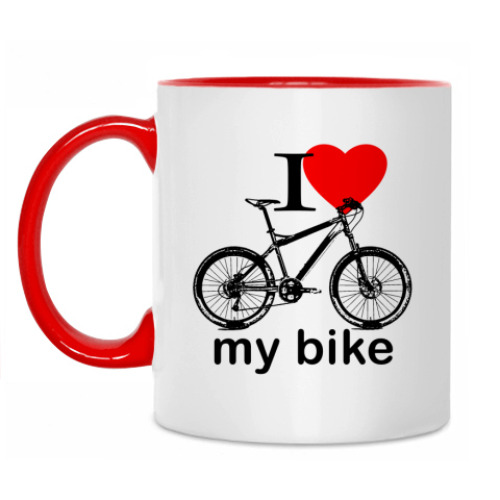 Кружка I love my bike