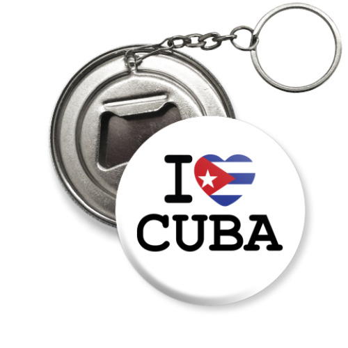 Брелок-открывашка  Love Cuba