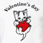 Valentine's day Cat