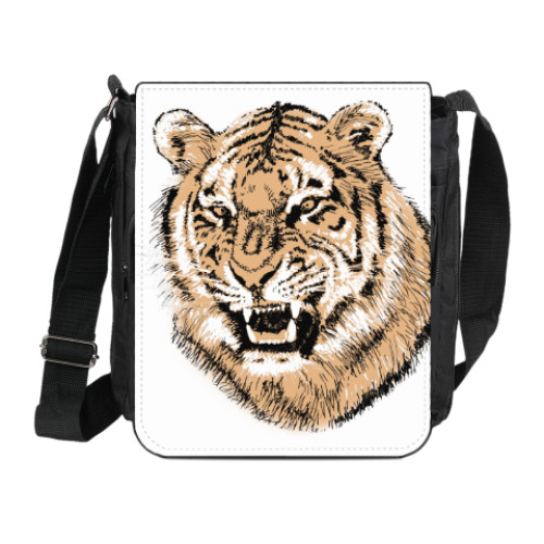Сумка на плечо (мини-планшет) Тигр