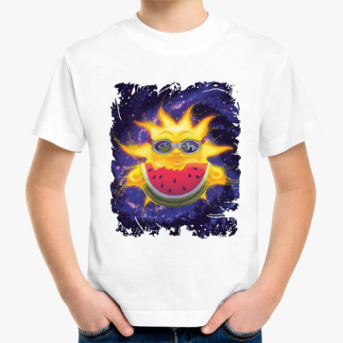 Детская футболка Солнечный арбуз