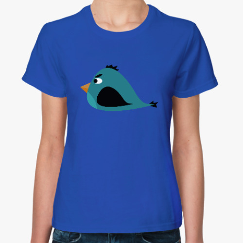 Женская футболка Злая птица
