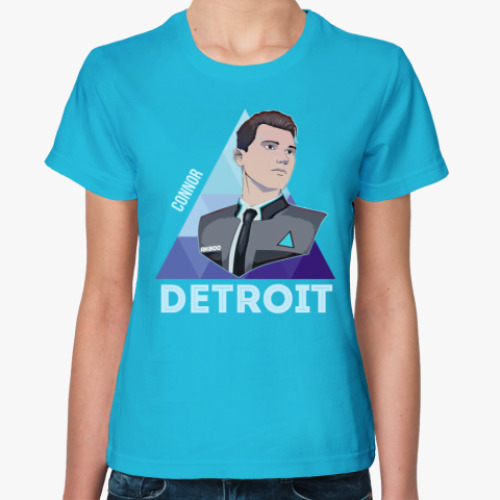 Женская футболка Connor Detroit