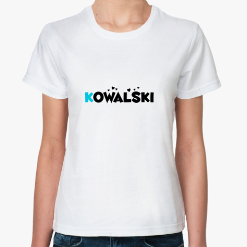 Классическая футболка kowalski