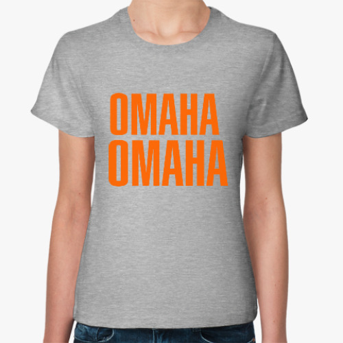 Женская футболка Omaha