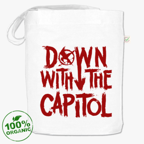 Сумка шоппер Голодные Игры (Down With Capitol)