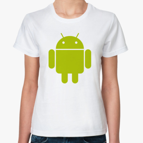Классическая футболка  Android