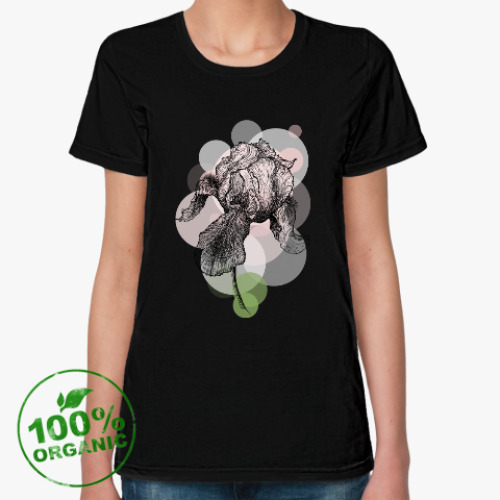 Женская футболка из органик-хлопка Ирис