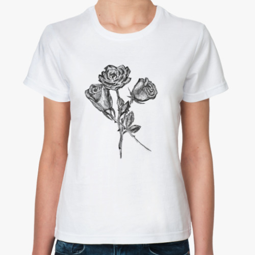 Классическая футболка Roses