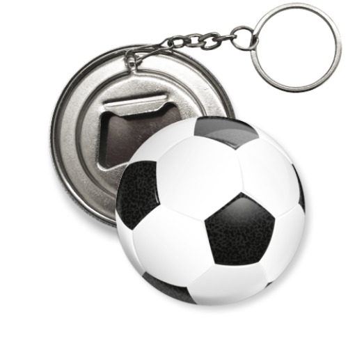 Брелок-открывашка Футбольный мяч