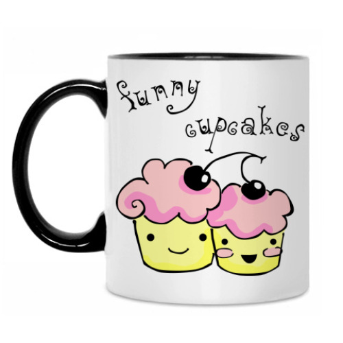 Кружка Funny cupcakes