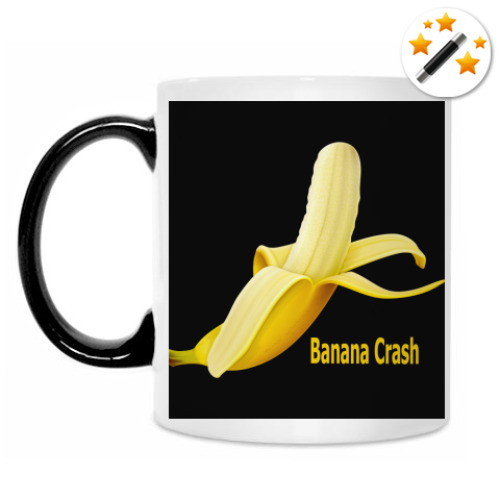 Кружка-хамелеон banana crash