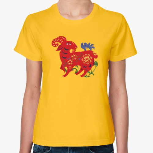 Женская футболка Баран из сказки