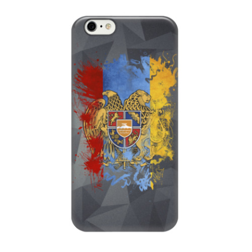 Чехол для iPhone 6/6s Флаг и Герб Армении