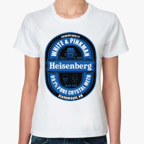 Классическая футболка Хайзенберг (Во все тяжкие)