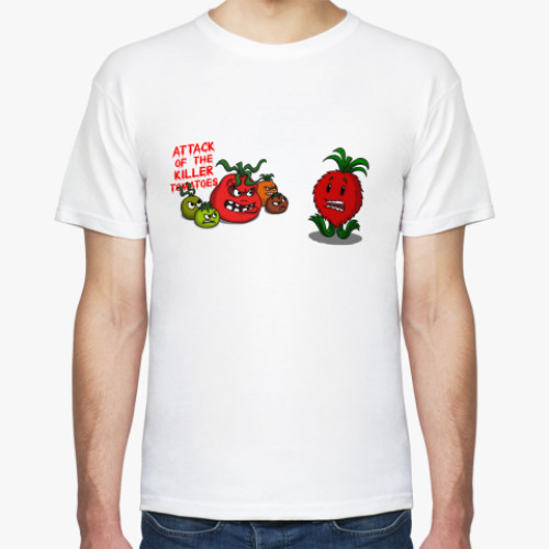 Футболка attack of the killer tomatoes