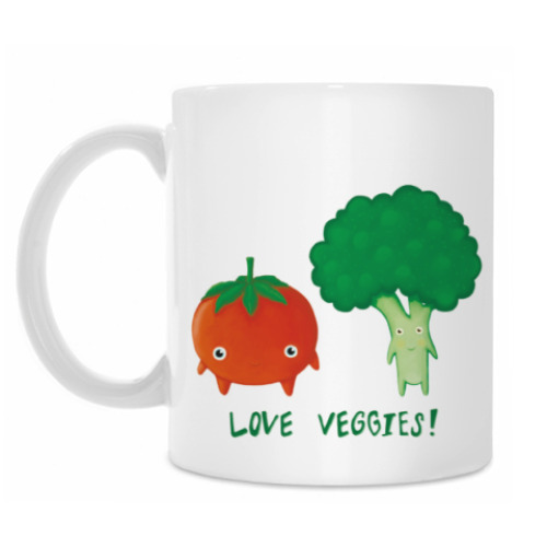 Кружка LOVE VEGGIES!