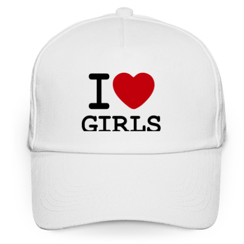 Кепка бейсболка I Love Girls