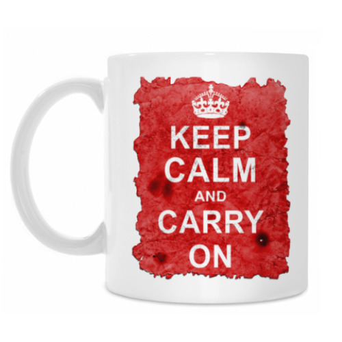 Кружка KEEP CALM AND CARRY ON