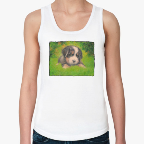Женская майка Bern puppy
