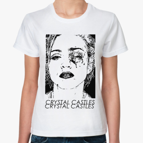 Классическая футболка Crystal Castles