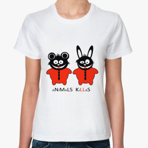 Классическая футболка Animals Killas