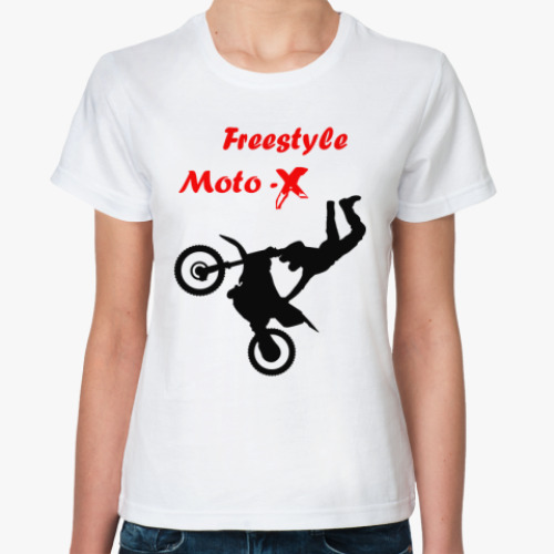 Классическая футболка motokross